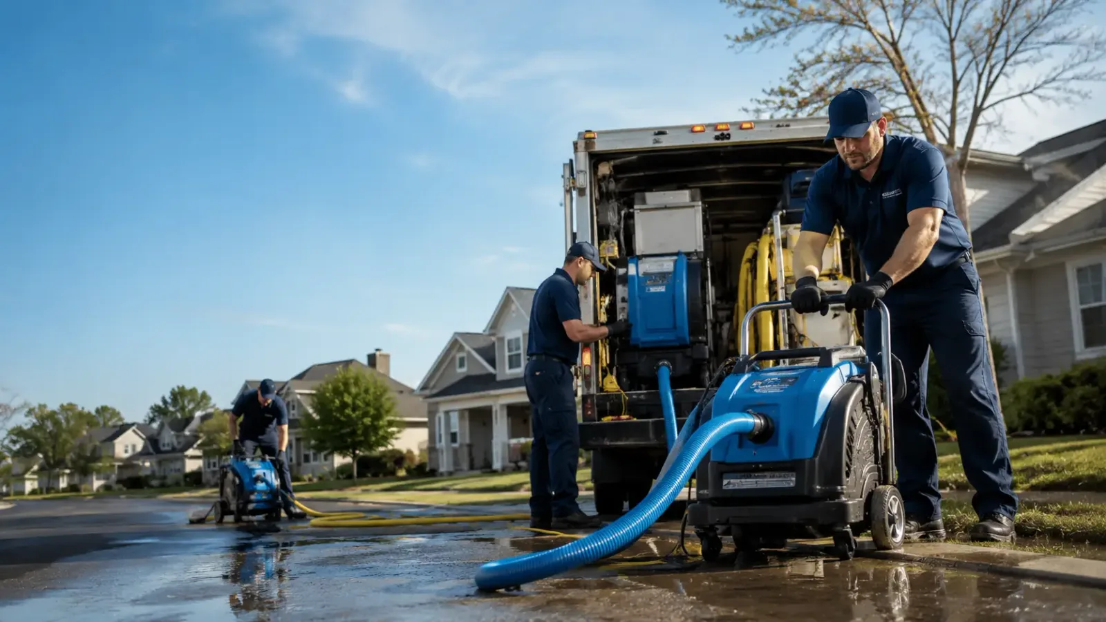 Flood Damage Cleanup in Llano, CA